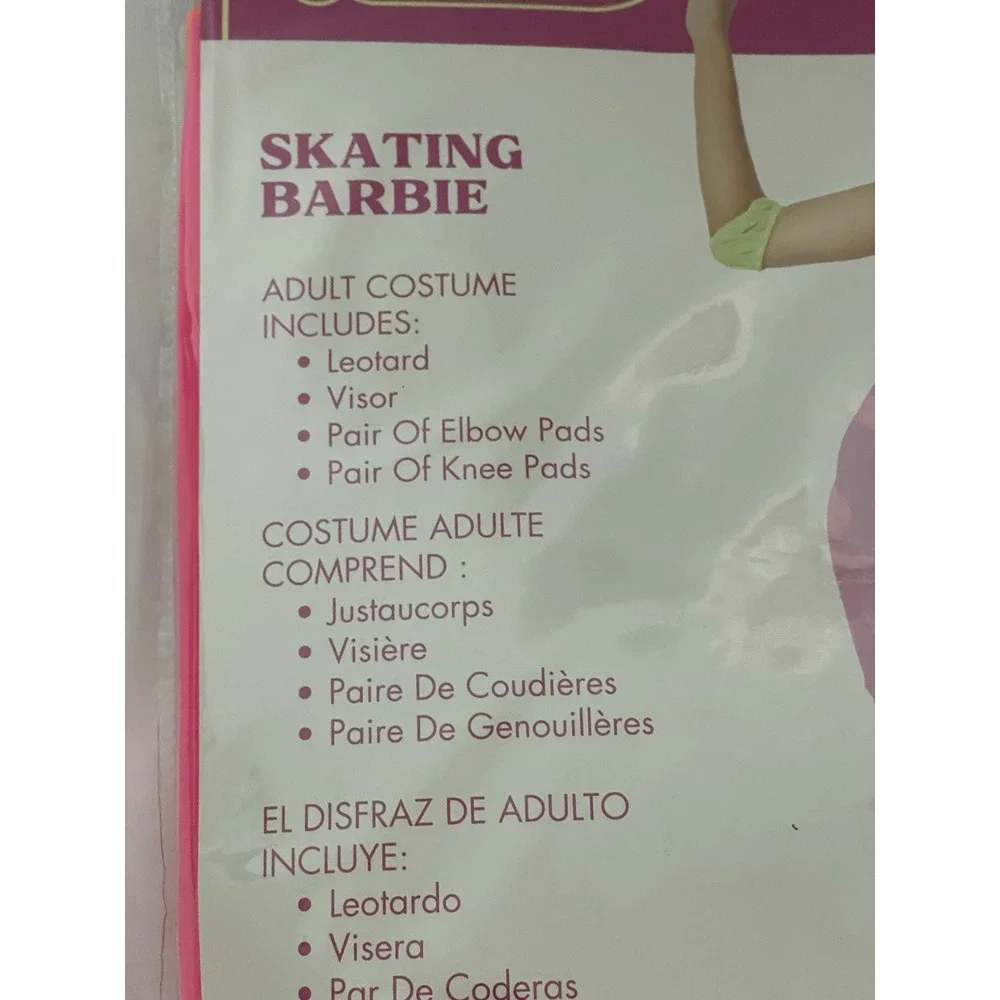 Barbie The Movie Skating Barbie‎ Halloween Costume Adult Size X-Large 16-18